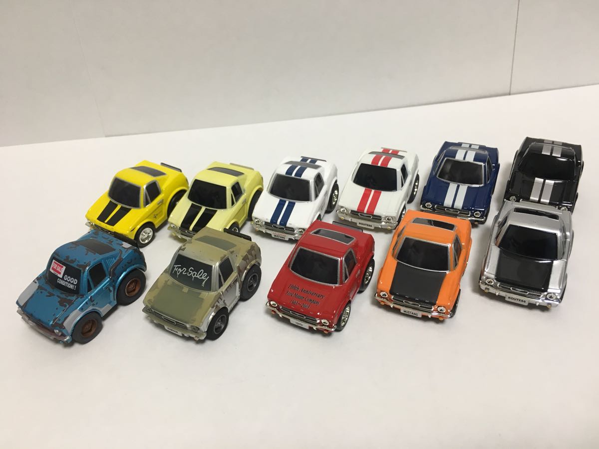 【得価，お得】 チョロQ マスタング まとめて11台セット 箱無し本体のみ(乗用車)｜売買されたオークション情報、yahooの商品情報をアーカイブ公開 - オークファン 乗用車
