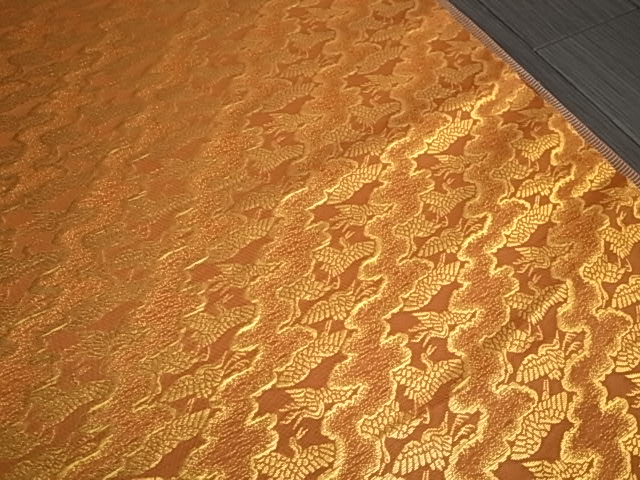 ◆極上◆西陣織◆未使用品◆極上金襴緞子◆１０ｍ００ｃｍ◆壱拾◆◆法衣装束打敷表装表具袈裟掛軸神社仏具仏教寺