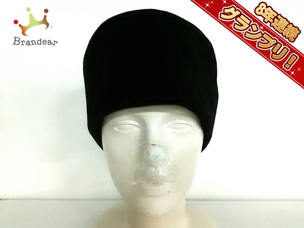 ヨウジヤマモト yohjiyamamoto 帽子 ウール 黒 ベレー帽