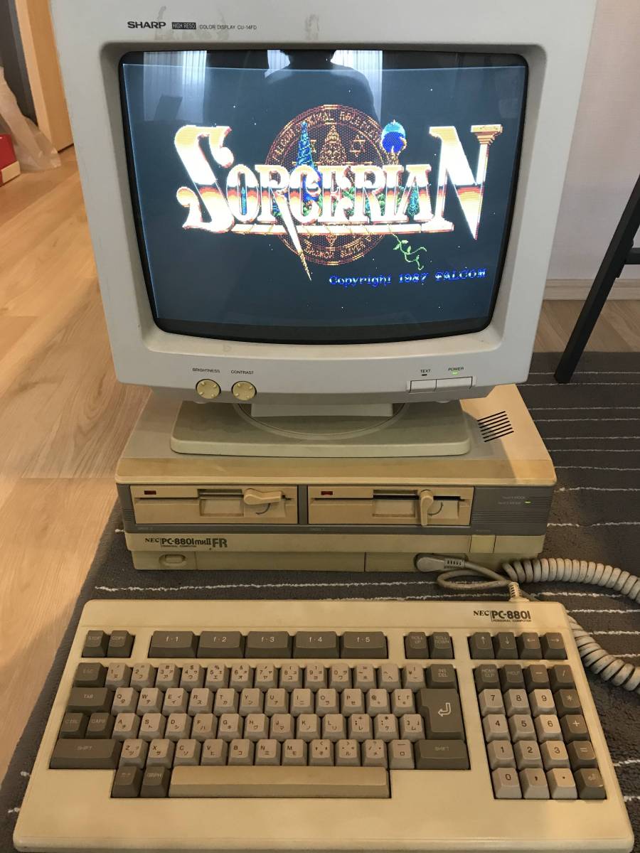 NEC】PC-8801mkⅡFR【ジャンク品】 NECパソコン中古（ジャンク