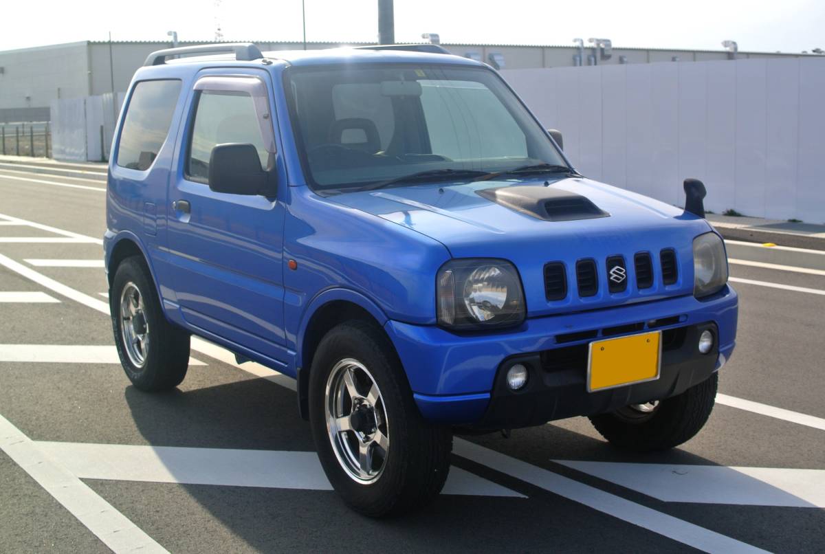 ジムニー JB23 4ナンバー登録 構造変更済 車検R10.1月まで ジムニー スズキ JB23 JB23W 5ナンバーから4 構造変更車検 車検