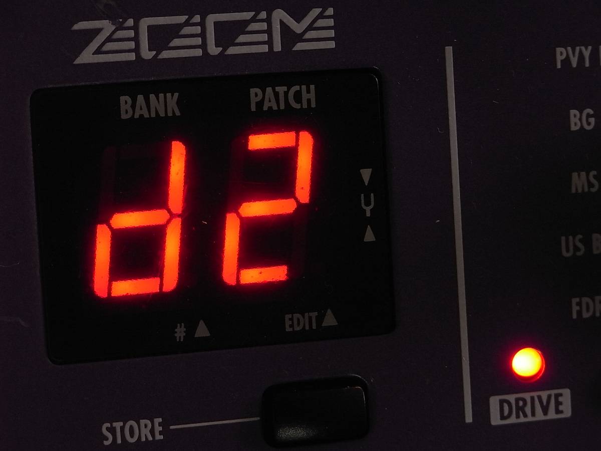 GFX-1 - Zoom ZOOM Processor | Guitar Effects マルチエフェクター