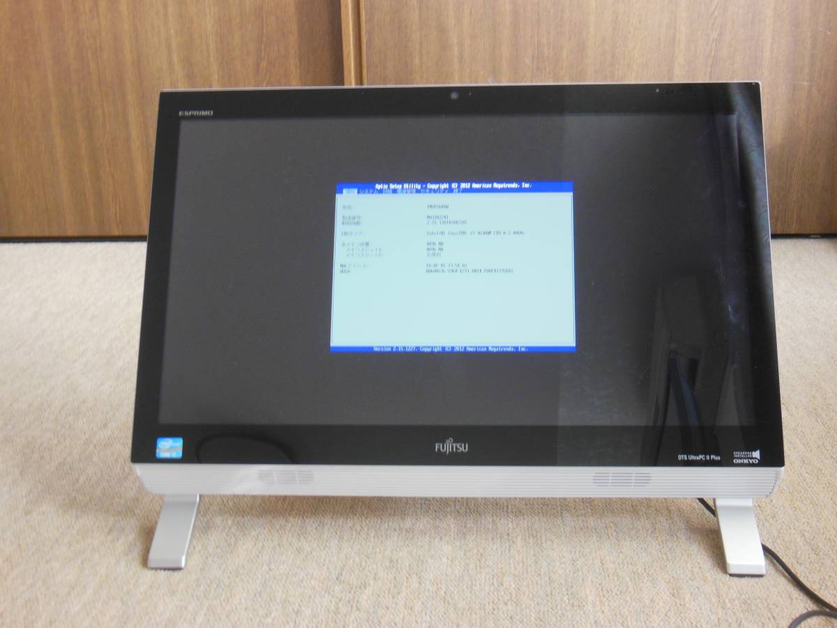 ☆ ESPRIMO FH56/KD i7-3630QM/4G/0GB/BD-RW ジャンク扱い ☆