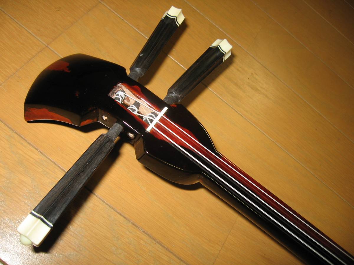 1円スタート！！！！！ 名匠 仲嶺盛文 伝統工芸士 手工品 真壁型三線