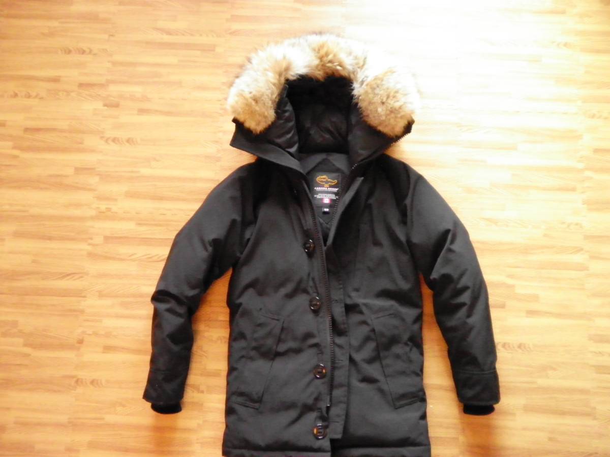 10円出品⑨ カナダグース XS バンクーバー 希少なモディファイトモデル
