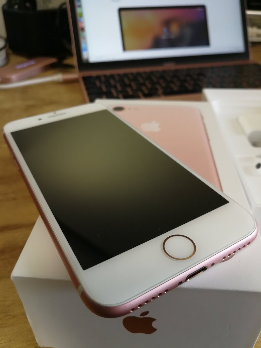 Iphone7 128GB SIMロック解除済 完済保証 美品_1