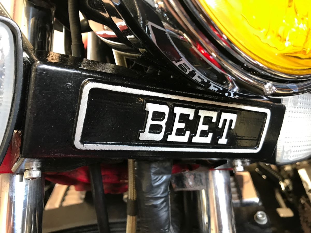 CBX400F BEET ビート 三つ又 エンブレム CBX550F 希少 CBX400F BEET