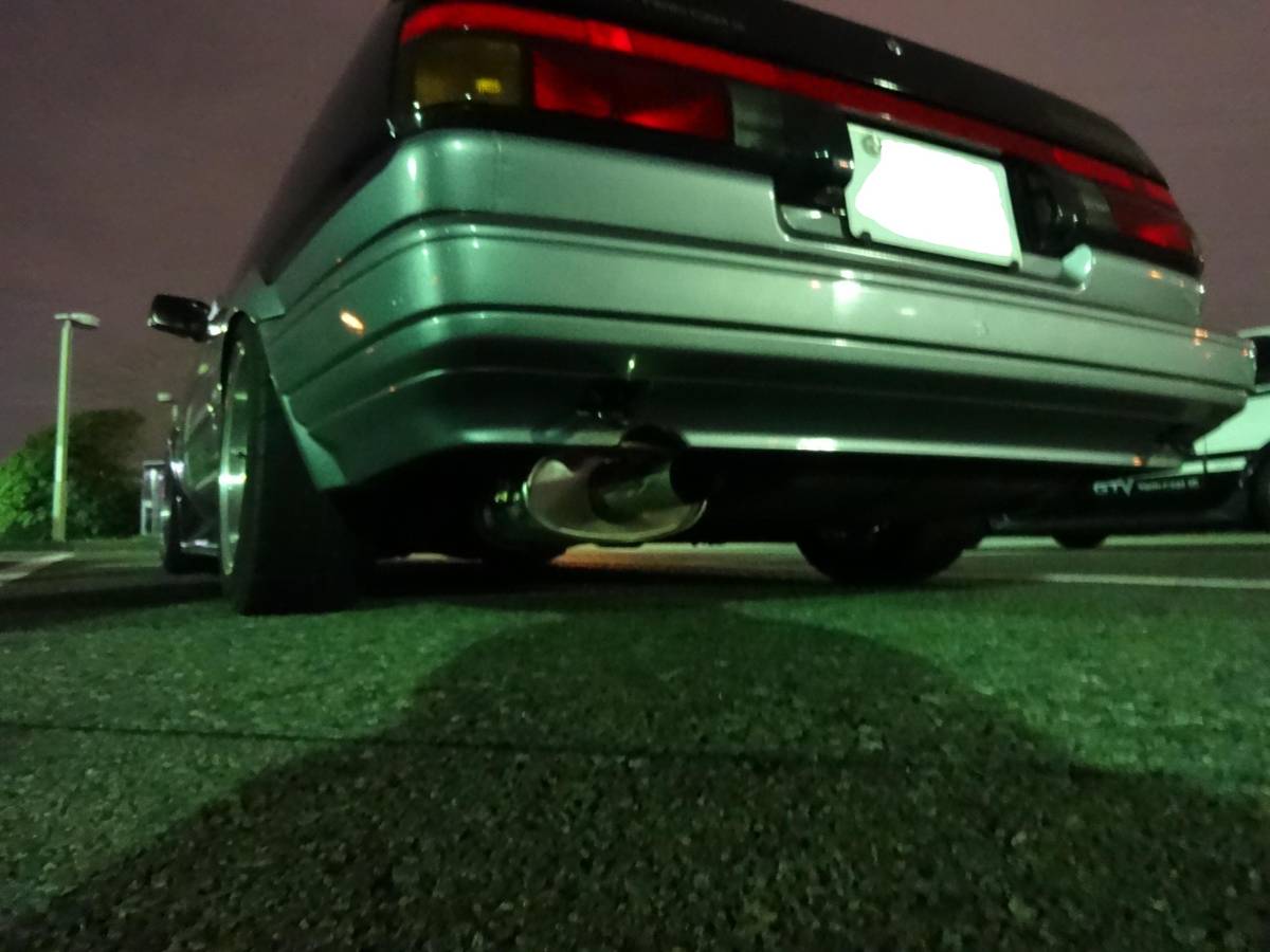 新製品]AE86 フルストレート60Φマフラーシングル60Φ出口 RSハラダ