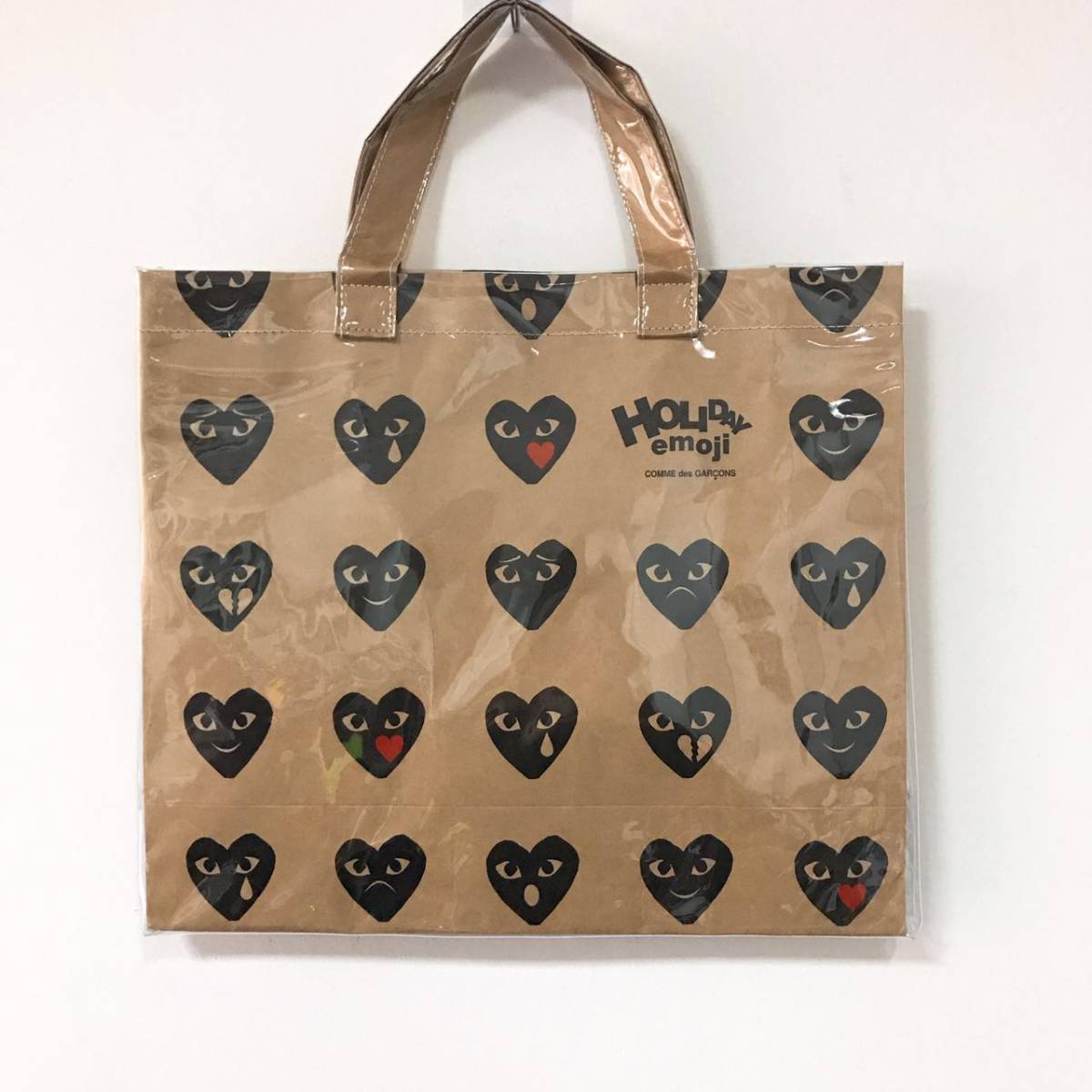 未使用 COMME des GARCONS コムデギャルソン PVC トートバッグ holiday 