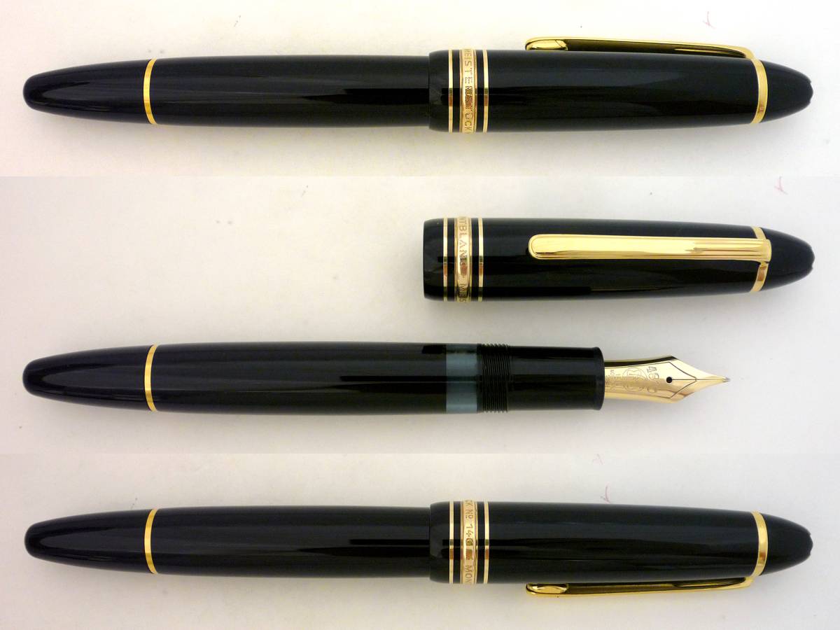 極美品 モンブラン 146 14K 全金 M 万年筆 1980年代 □モンブラン1980s