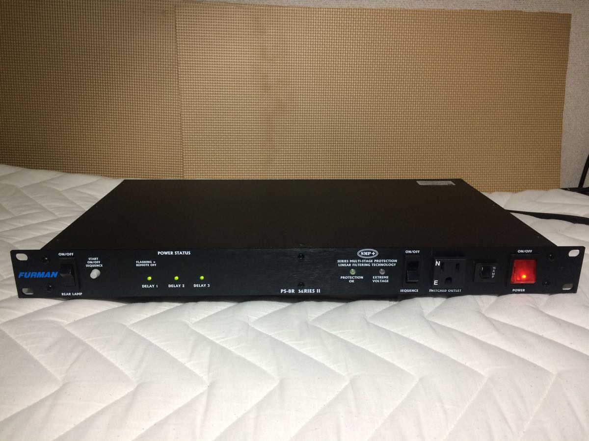 FURMAN PS-8 RJ Series II パワーコンディショナー シーケンス機能搭載