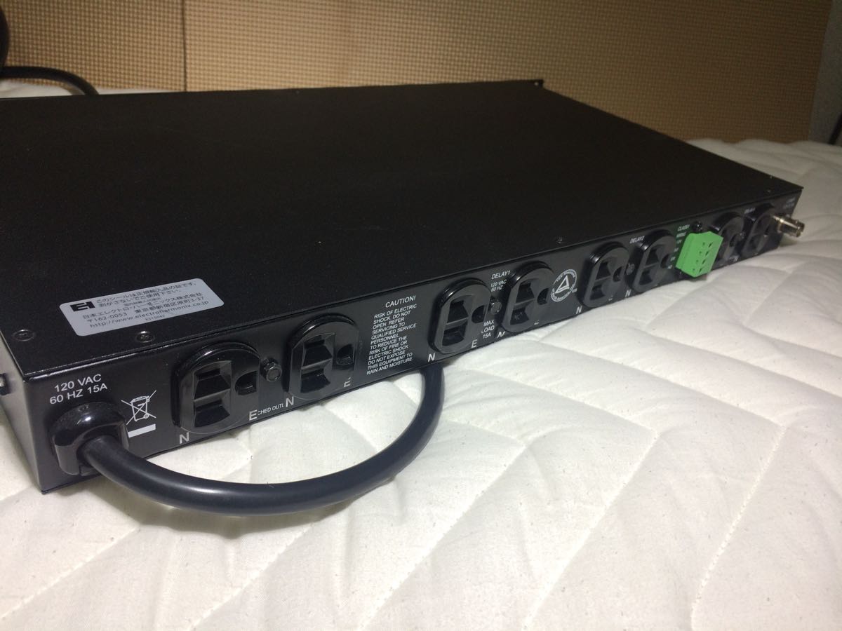 FURMAN PS-8 RJ Series II パワーコンディショナー シーケンス機能搭載