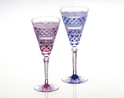 カガミクリスタルデキャンタ＆グラス最高級皇室御用達 皇室御用達 最