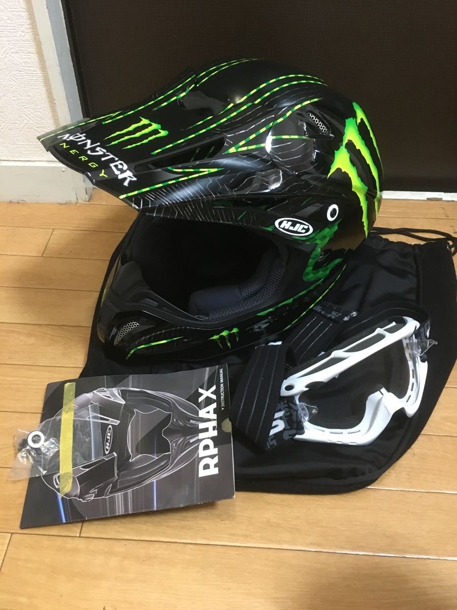 HJC RPHA-X Adams Monster モンスターエナジー モトクロス ヘルメット
