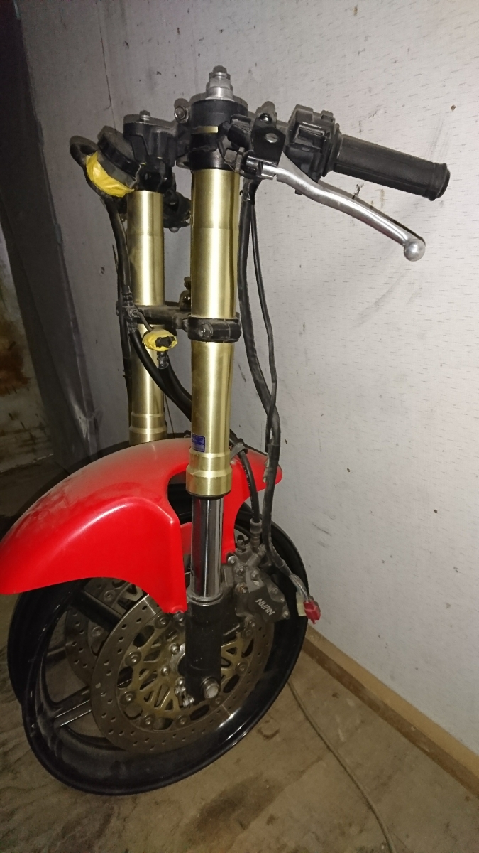 THE ホンダ RVF400 NC35 フロント廻り一式 VFR CBR NSR等 流用に 444RR