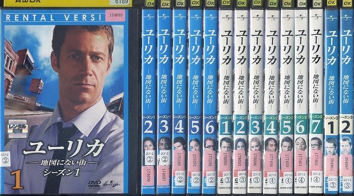 39DVD*レンタル版　ユーリカ地図にない街　1st～FINAL　全39巻　(ジャケ破れ有)　W14207