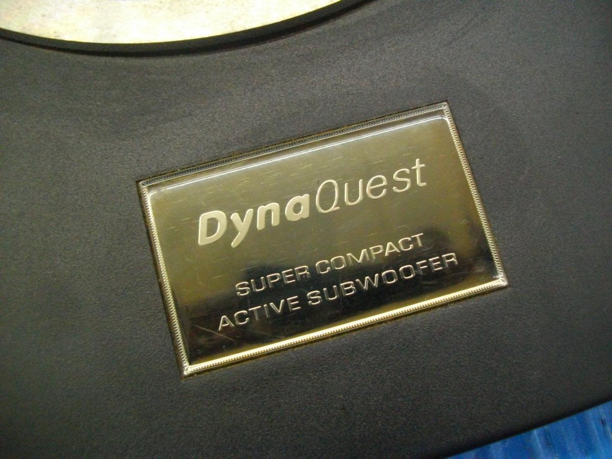 S【0187】DYNAQUEST 20cmチューンナップウーファー DQC-800B 中古品