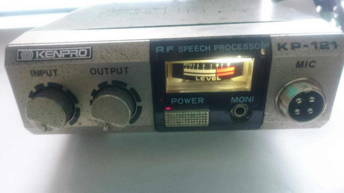 ケンプロ工業 KP-121 RFスピーチプロセッサー NASA4ピン ケンプロ工業