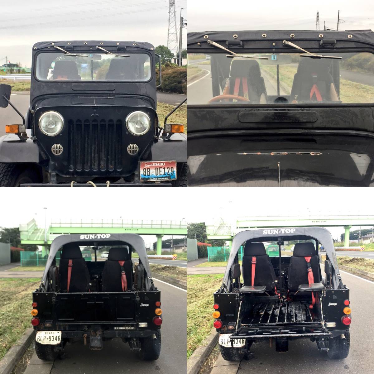 三菱　ジープ　L-J59改　程度良好_9