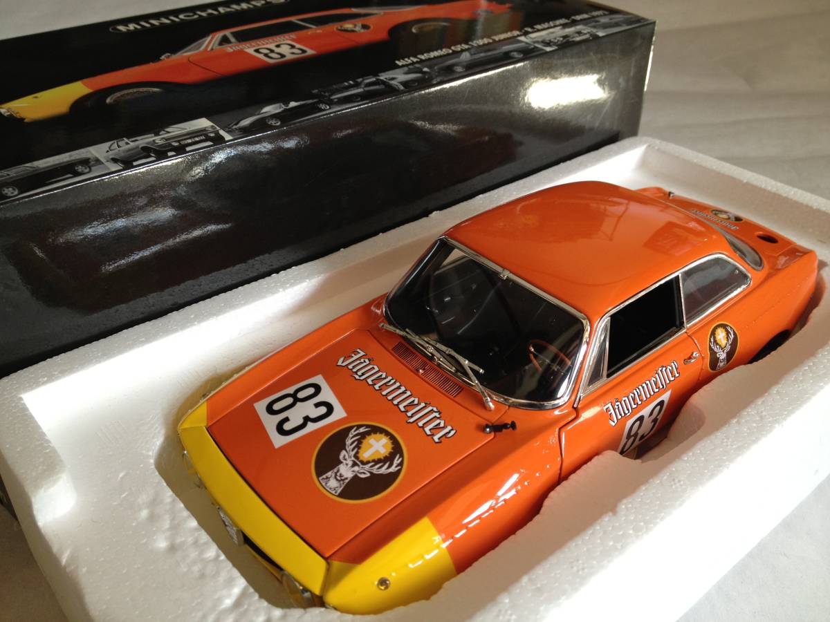 □ミニチャンプス□MINICHAMPS□ALFA ROMEO GTA 1300 Junior DRM 1972