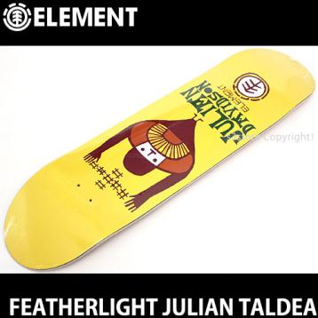 【高品質，お買い得】 1円 ELEMENT FL JULIAN TALDEA 8.125x32.35 エレメント フェザーライト ジュリアン タルディア スケートボード デッキ 板 同梱不可(デッキ)｜売買されたオークション情報、yahooの商品情報をアーカイブ デッキ