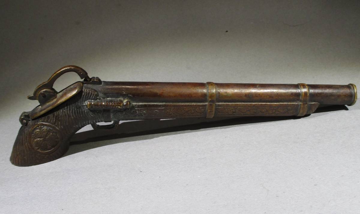 アンティーク 矢立 種子島銃型 古銅 １ 銅製 売買されたオークション情報 Yahooの商品情報をアーカイブ公開 オークファン Aucfan Com