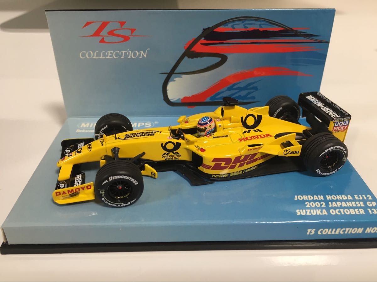 1/43 ミニチャンプス ジョーダン EJ12 佐藤琢磨 日本GP タバコ仕様