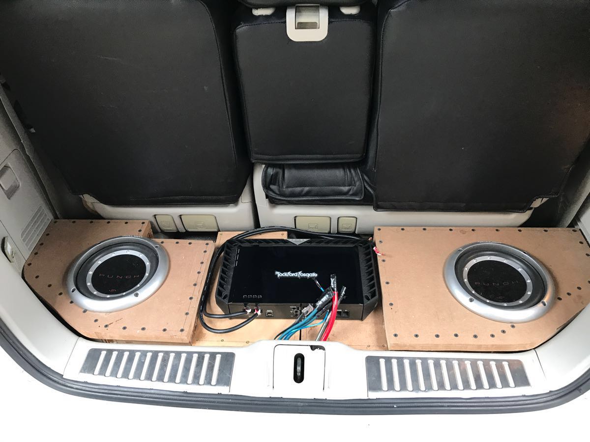 RockfordFosgate ロックフォード PUNCH P3D4-10 4ΩDVC最大 エリシオン 