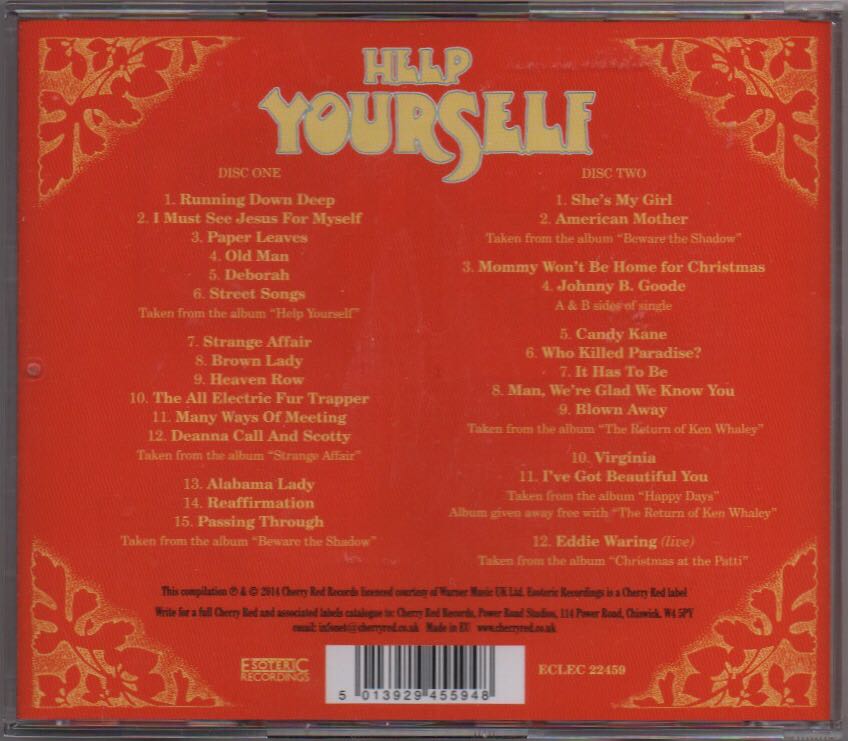 Help Yourself Reaffirmation: An Anthology 1971-1973 2CD 英国スワンプ / パブロック ...