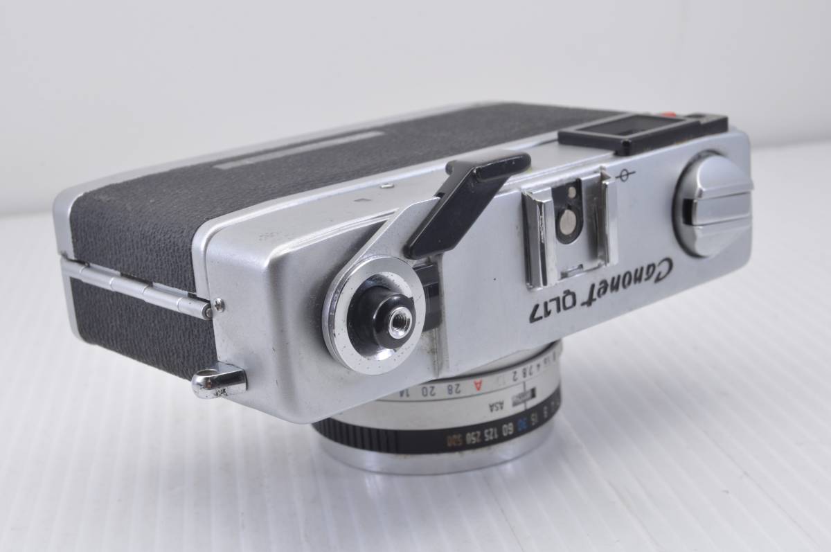 外観美品ジャンク】Canonet QL17 GIII ブラック QL17 Canonet G-III