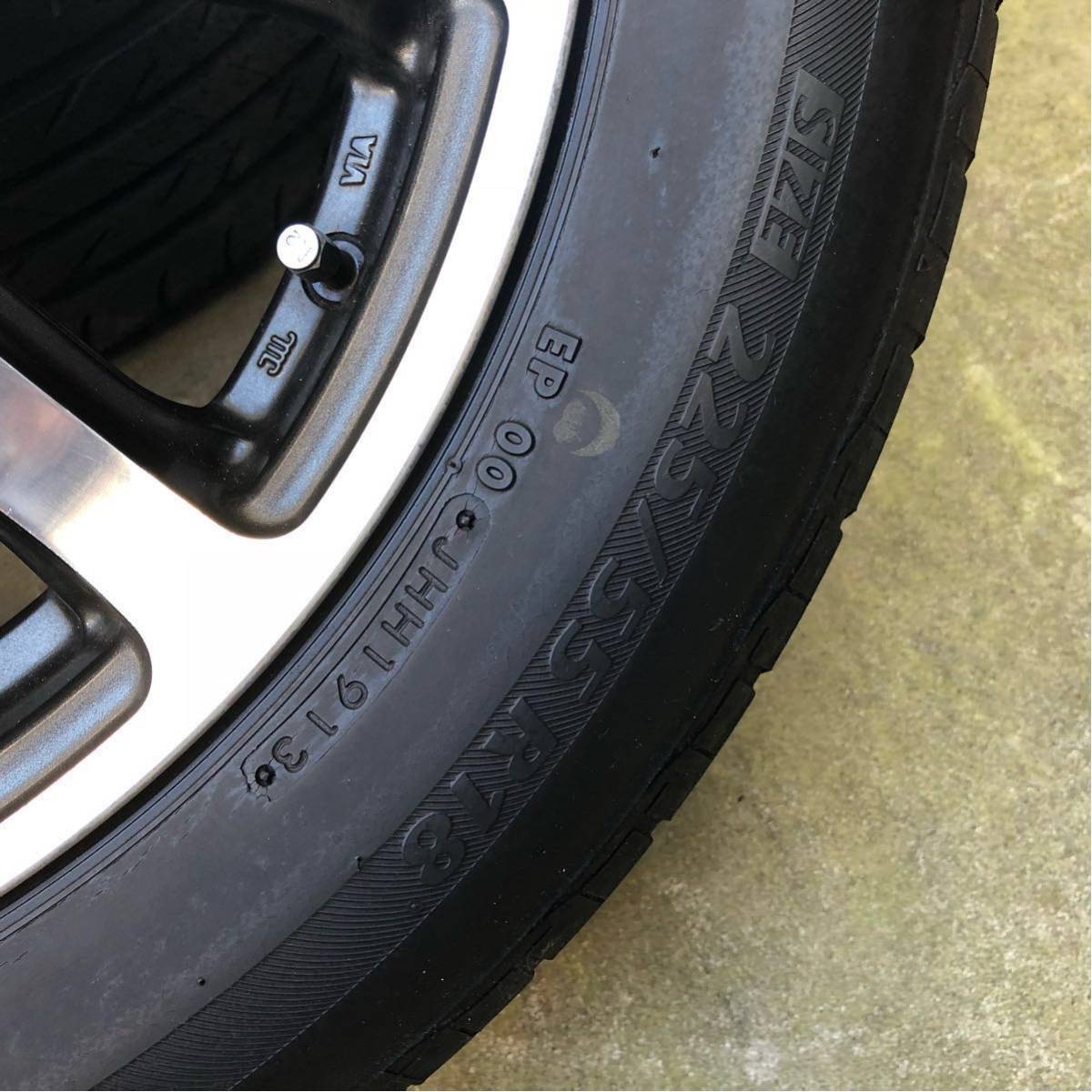 TRD ホイール 18インチ アルミ TF2 エスティマ TRANPATH 225／55R18