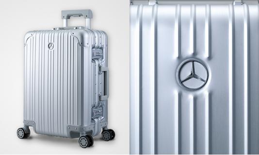 ベンツオリジナルスーツケース新品未使用 新品 未開封 メルセデス・ベンツ オリジナル アルミ スーツケース