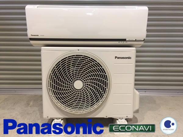 パナソニック エアコン CS-EX408C2 2018年 おもに14畳 200V 美品 美品 14年