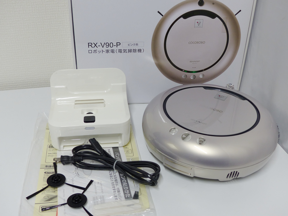  シャープ/SHARP KOKOROBO ロボット家電/電気掃除機/RX-V90-P 品 J1960(ロボットタイプ)｜売買されたオークション情報、yahooの商品情報をアーカイブ公開 - オークファン ロボットタイプ