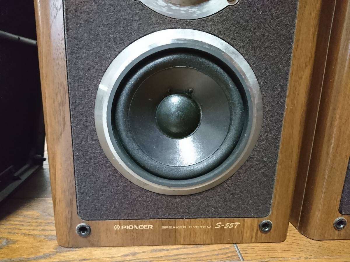 Pioneer パイオニア S-55T スピーカー ペア シリアル同番 人気 Pioneer