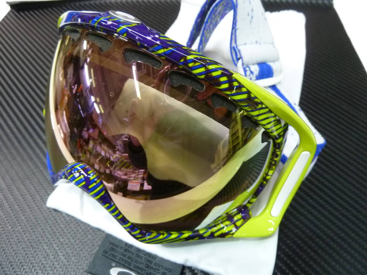 OAKLEY 美品 オークリー ゴーグル スノーボード・スキー 収納袋付