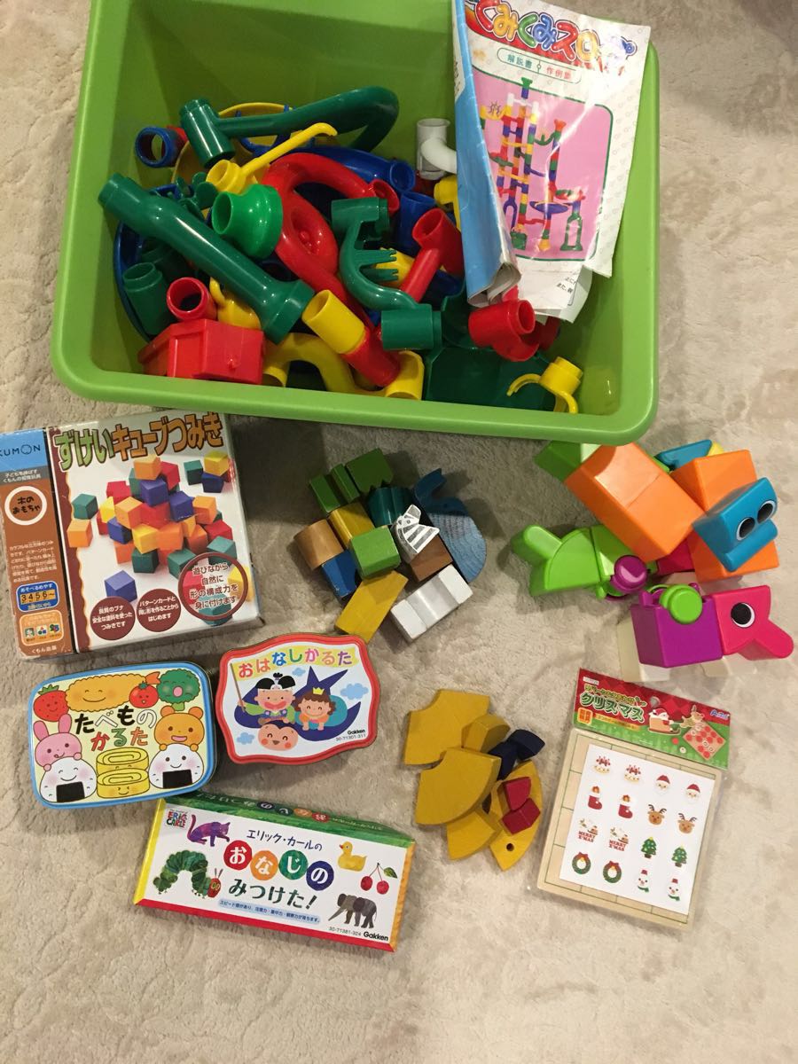 本 絵本・知育玩具 大量まとめ売りセット くもん かるた なぞなぞ 幼児