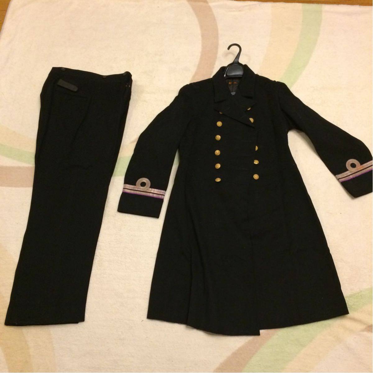 海軍大佐軍服　太平洋戦争当時物　秋冬用 日本帝国海軍 儀礼服 希少 金具美品 保存状態良好 制服 コート 軍医