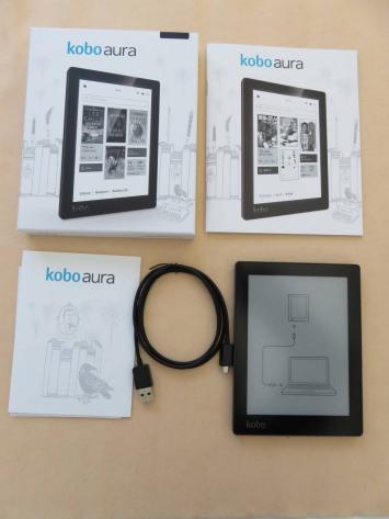 Aura 電子書籍リーダー H2O Kobo aura 楽天 kobo Edition 美品Kobo