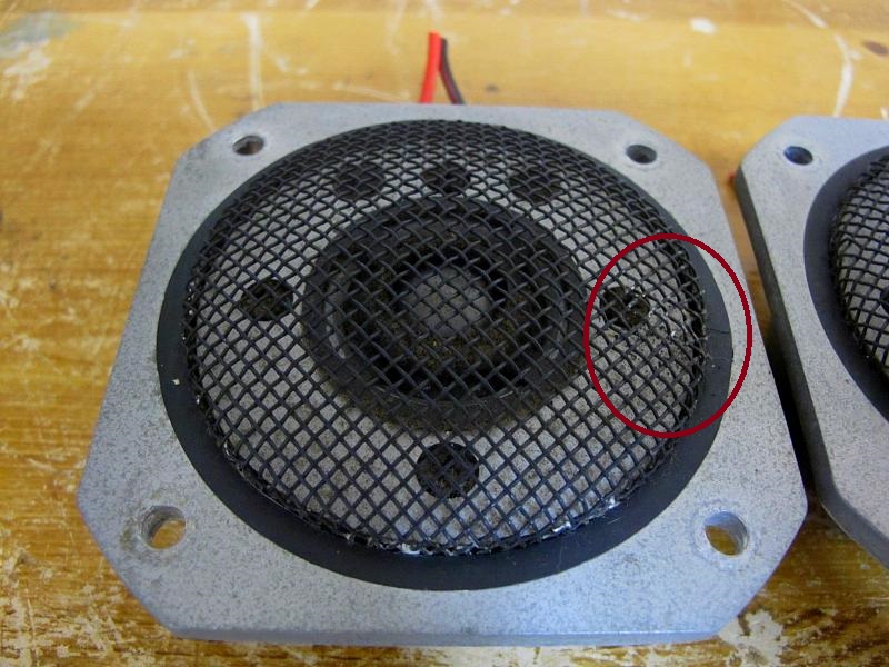 ヤマハのNS-1000Mベリリウム搭載ツィーター.JA-0513です