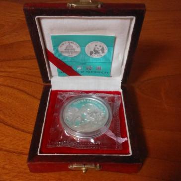 中国パンダ銀貨 1990年 中国 パンダ 1oz 【公式通販】