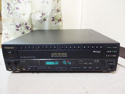 パナソニック LDプレーヤー LX-K680 両面再生・カラオケ機能付 動作品　