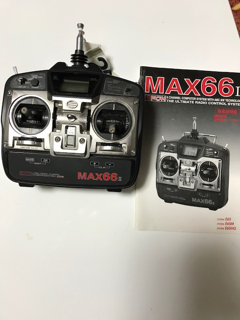 ホビーラジコン JR MAX 66 Yahoo!オークション - JR PROPO MAX-66 PCM