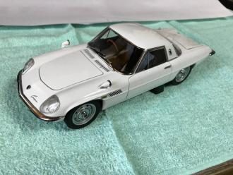 AUTOart 1/18 マツダ コスモ スポーツ (ホワイト) AUTO 【公式通販】