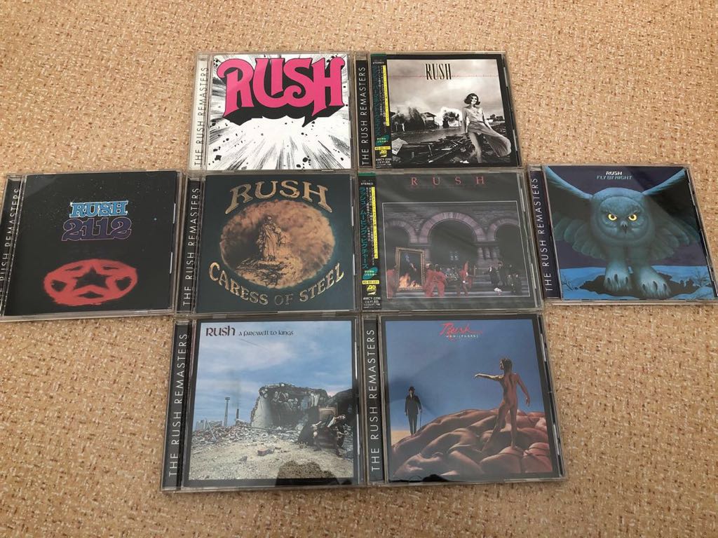 ラッシュ Rush 日本盤 8枚セット ラッシュ50 - デラックス4CD