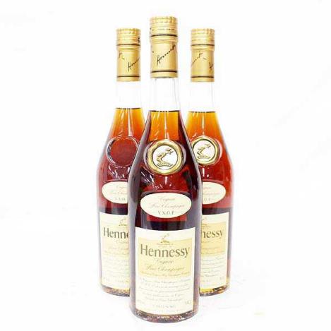 ☆古酒 3本セット/Hennessy(ヘネシー) VSOP スリム F8B0812 F8B1401