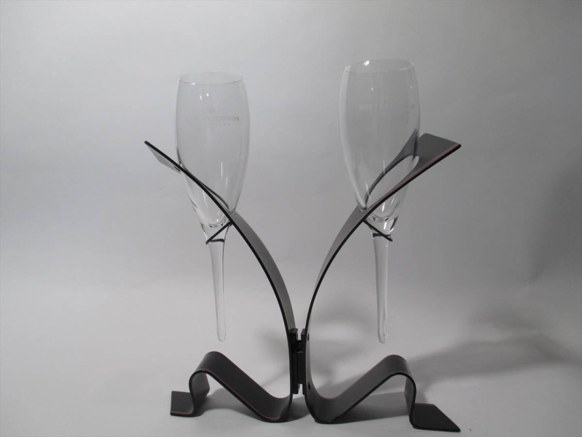 定番人気，品質保証 19664 MOET＆CHANDON CHAMPAGNE モエ エ シャンドン 脚無し フット無し グラス メタルスタンド ペア 2客SET(シャンパングラス)｜売買されたオークション情報、yahooの商品情報をアーカイブ公開 - オー シャンパングラス