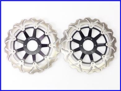 M◆良品♪RVF400 社外 フロントウェーブディスクローターset♪NSR250