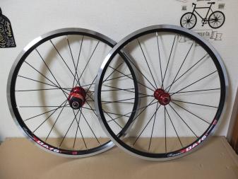 「ホイール」W02NRB11　 ETRTO406　11速軽量 ホイール前後セット20インチ 100mm/130mm　Novatecハブ　検　fuji gios khs bruno