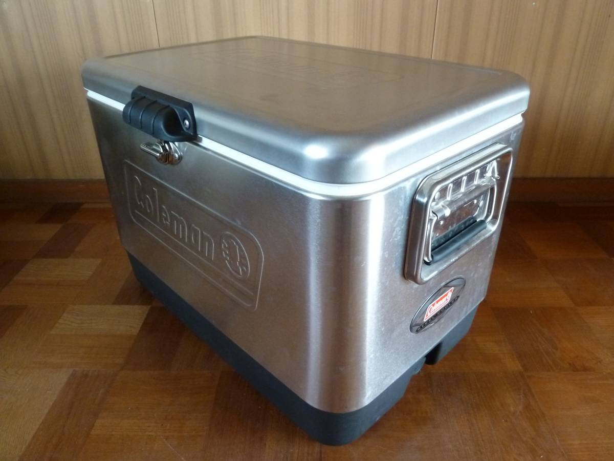 ◇◆中古品 Coleman コールマン STEEL COOLER MODEL 6150.6155◆◇